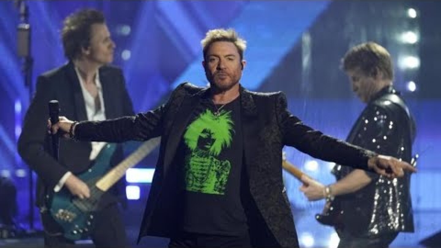 Duran Duran on the Rock & Roll Hall Of Fame (FULL PERFORMANCE)  November 5, 2022