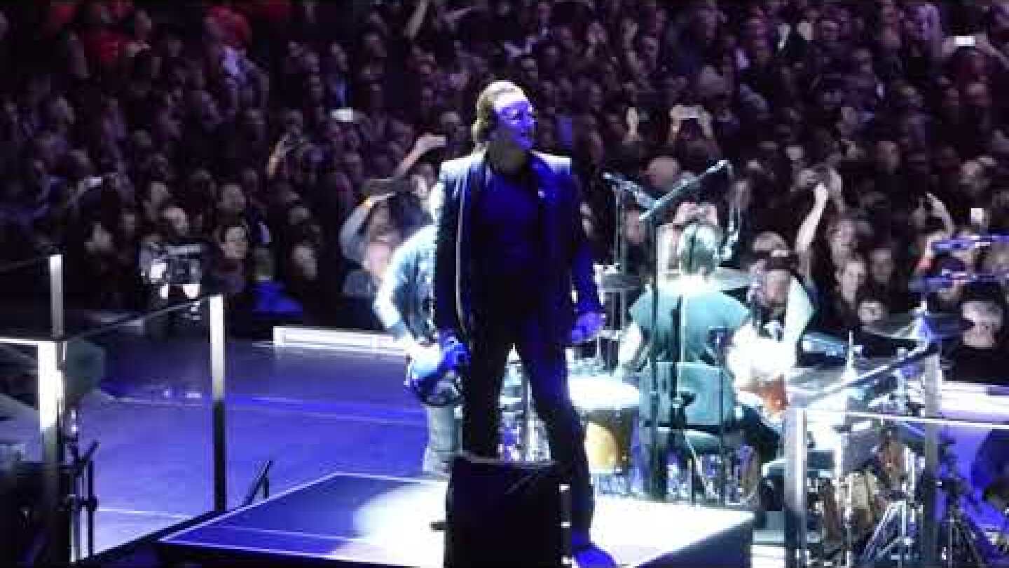 U2 - Pride/Get Out Of Your Own Way/New Years day London O2 Arena, 23 October 2018