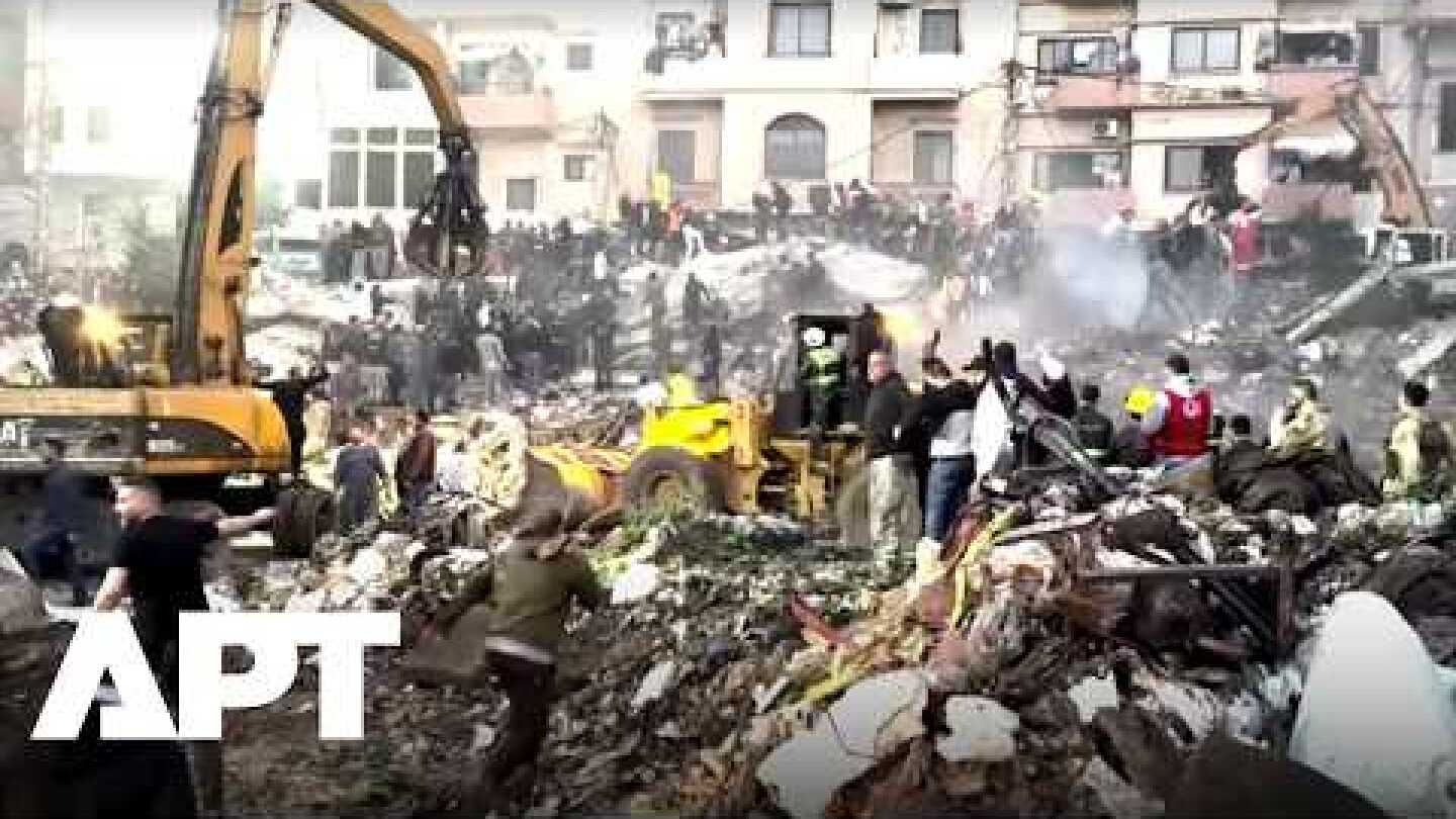 Residential Building Collapses In Lebanon’s Tripoli, Trapping People | APT