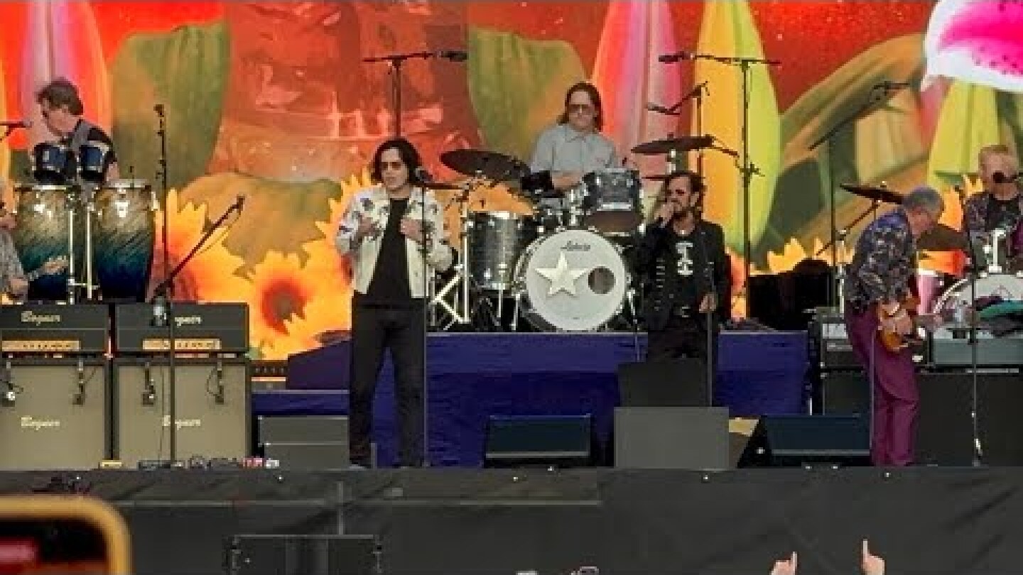 Ringo Starr ft. Jack White - "With A Little Help From My Friends" Live @ Bourbon & Beyond 9/13/25