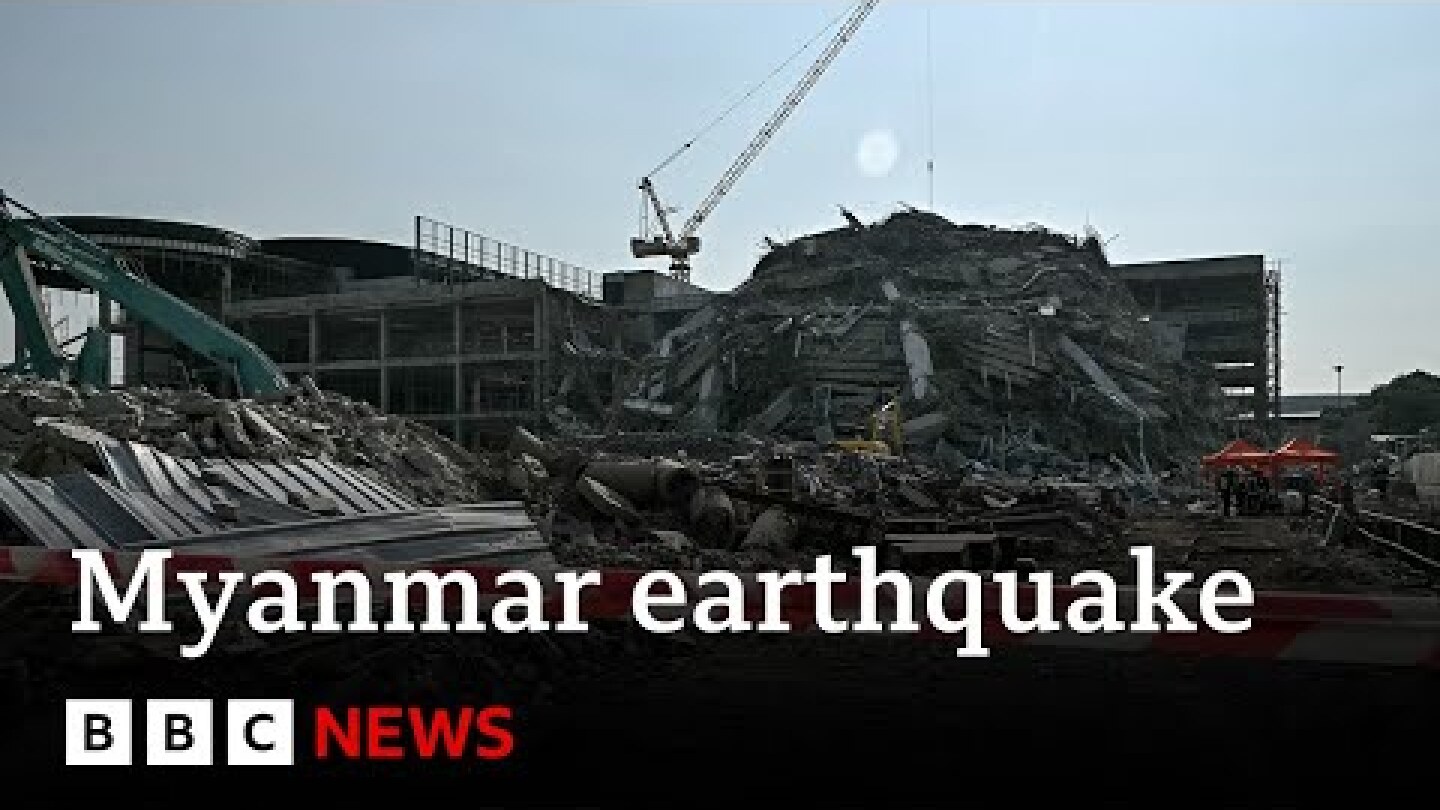LIVE: Myanmar Earthquake | BBC News