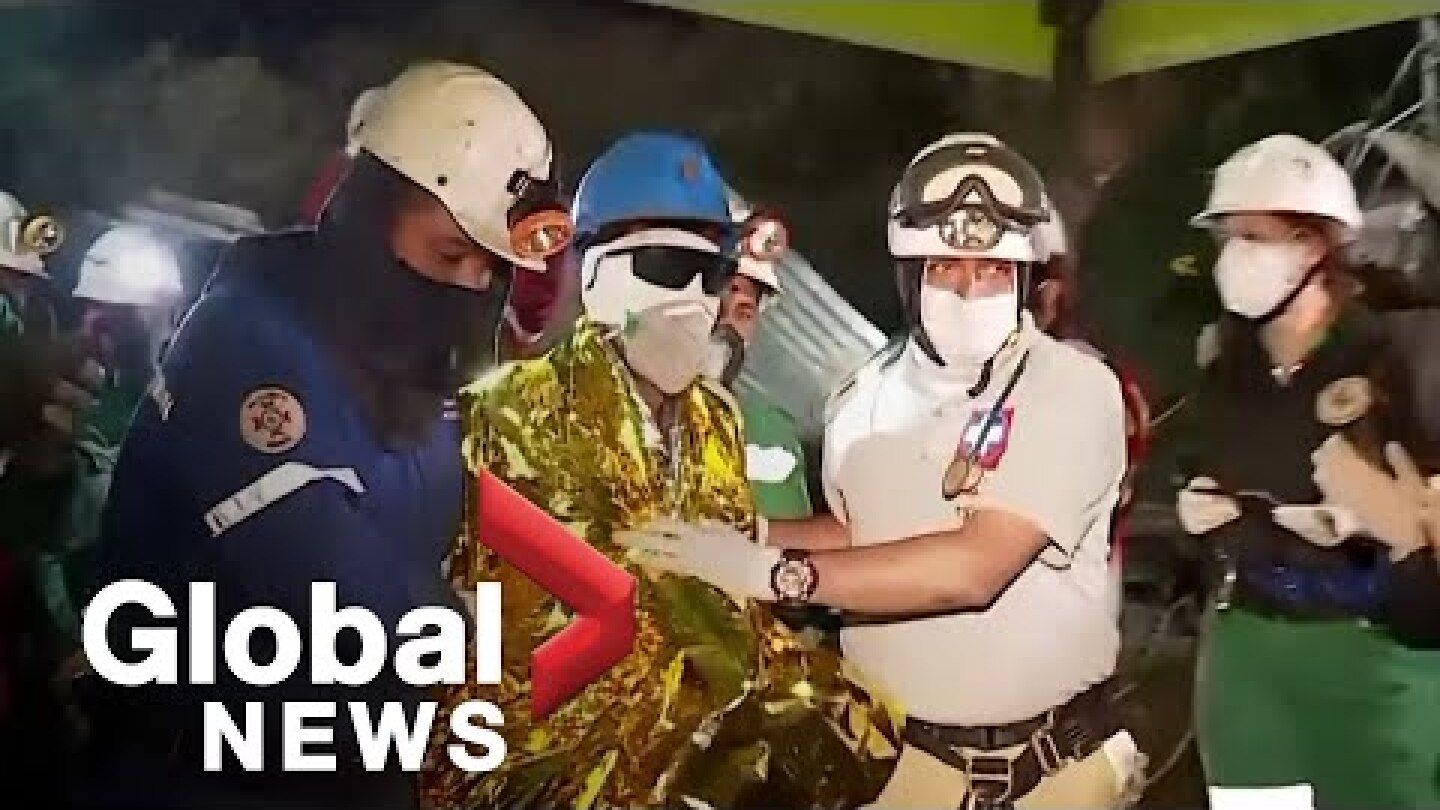 Three trapped Colombia miners rescued after multiple-day ordeal