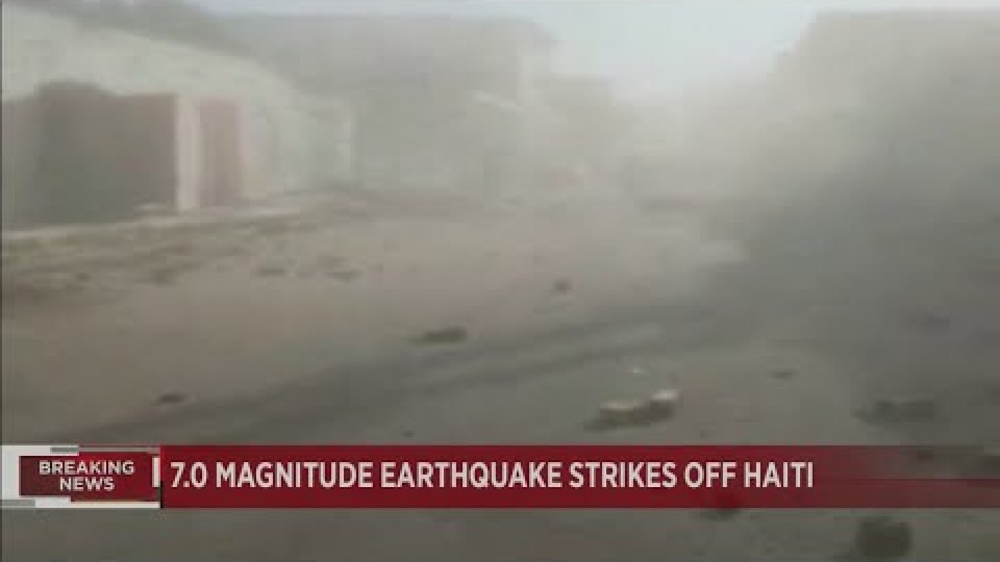 Haiti struck by 7.0 magnitude earthquake