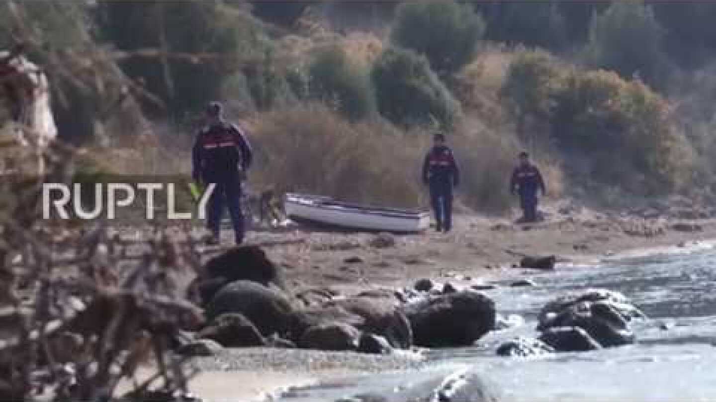 Turkey: Coast guard searches for 10 migrants after boat sinks in Aegean