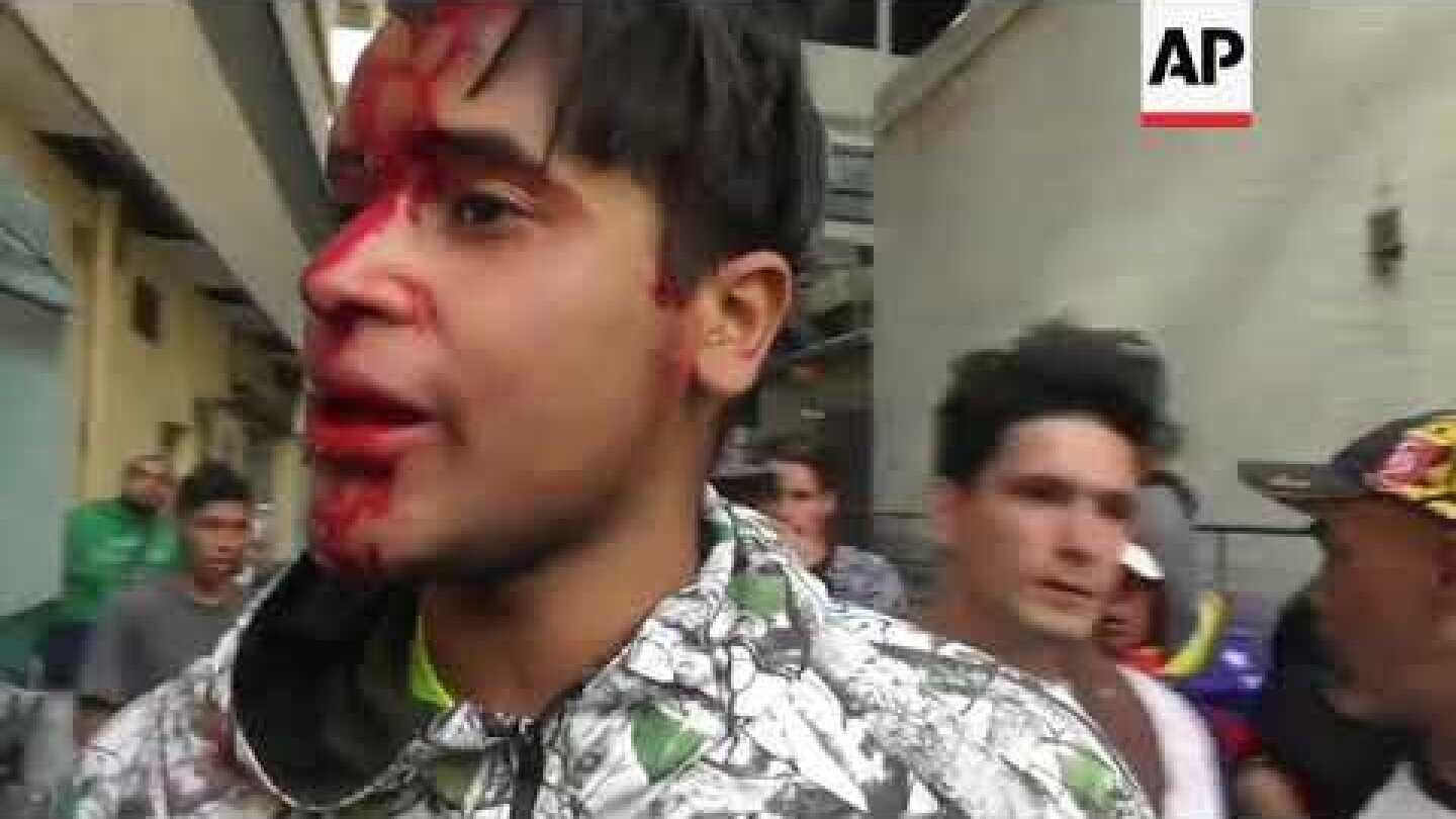 Clashes erupt in Venezuela amid protests