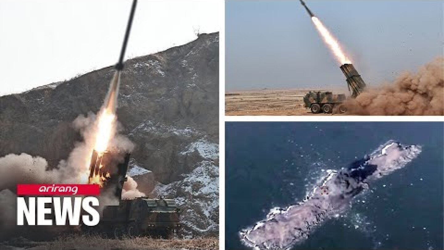 On-point: North Korea claims to have developed new shells for its multiple rocket launchers