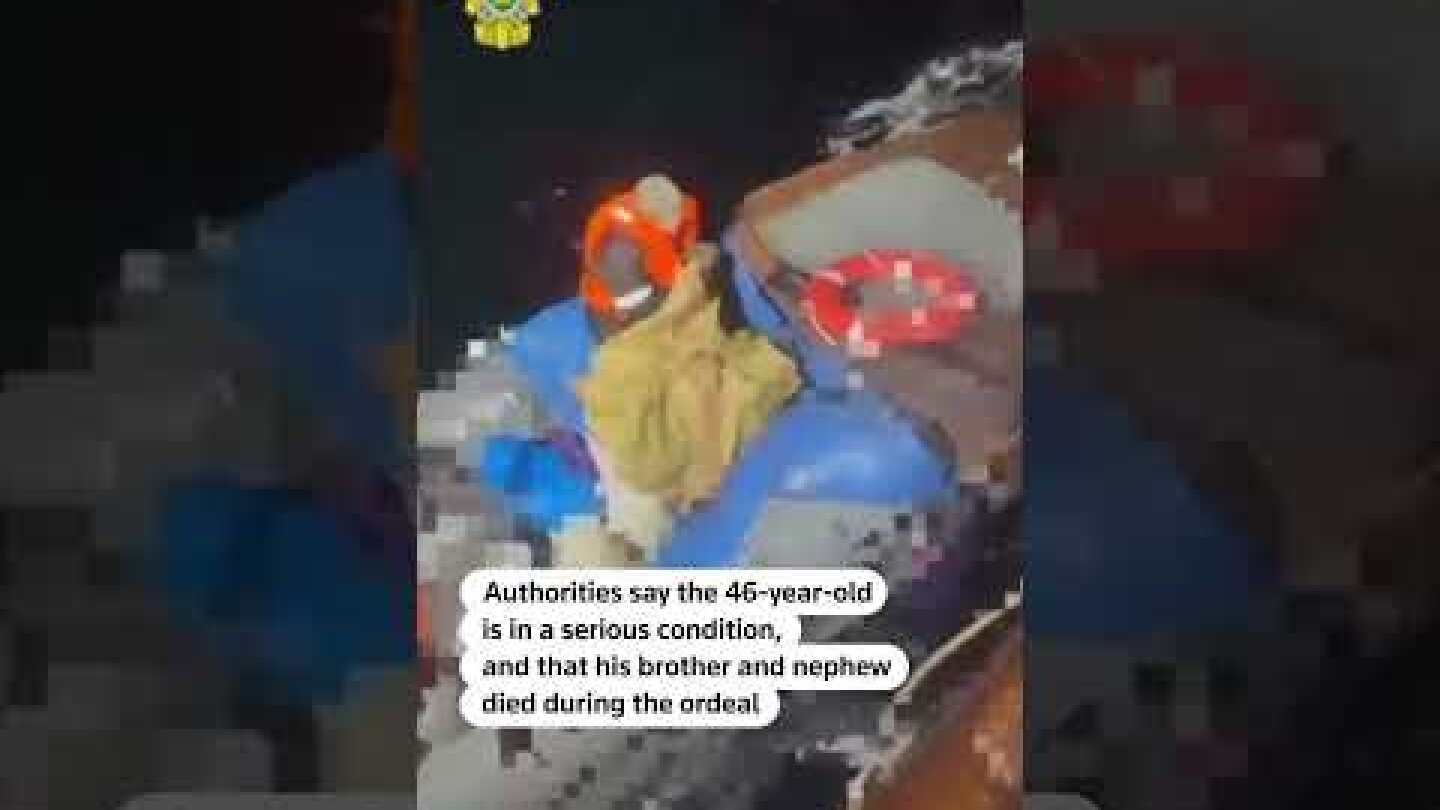 Russian man found alive after 67 days adrift at sea