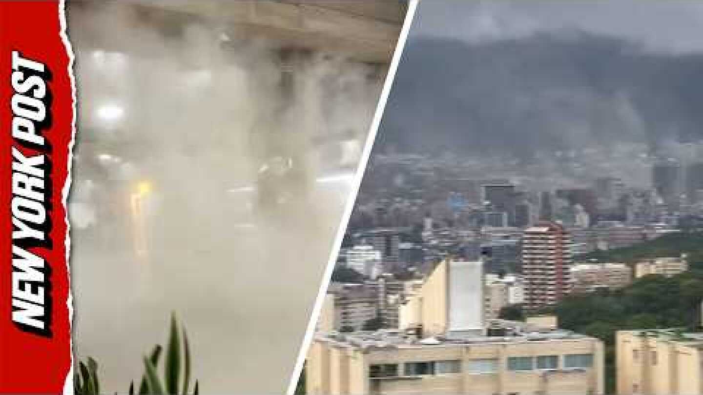 Moment MASSIVE 7.5-Magnitude Earthquake Rocks Venezuela