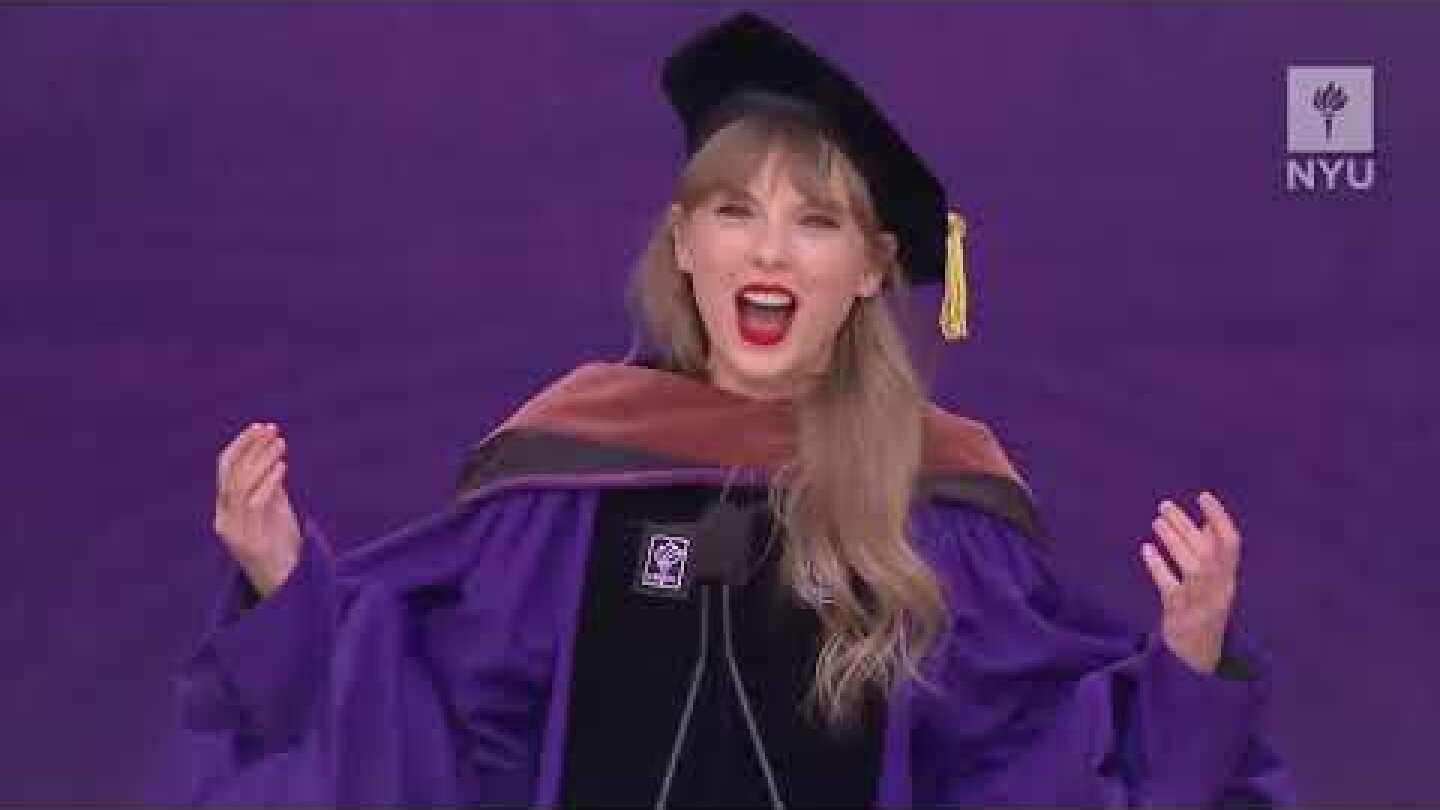 NYU's 2022 Commencement Speaker Taylor Swift