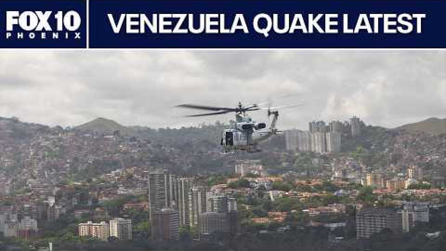 Venezuela earthquake: US sends first responders, aid | FOX 10 Phoenix