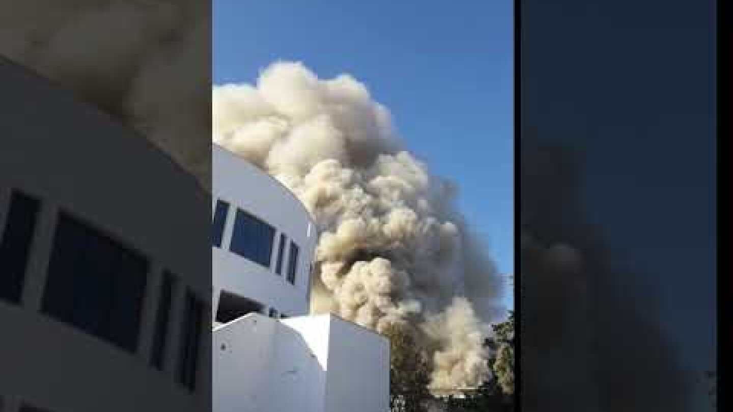 ekriti.gr : Φωτιά στο Πανεπιστήμιο 2