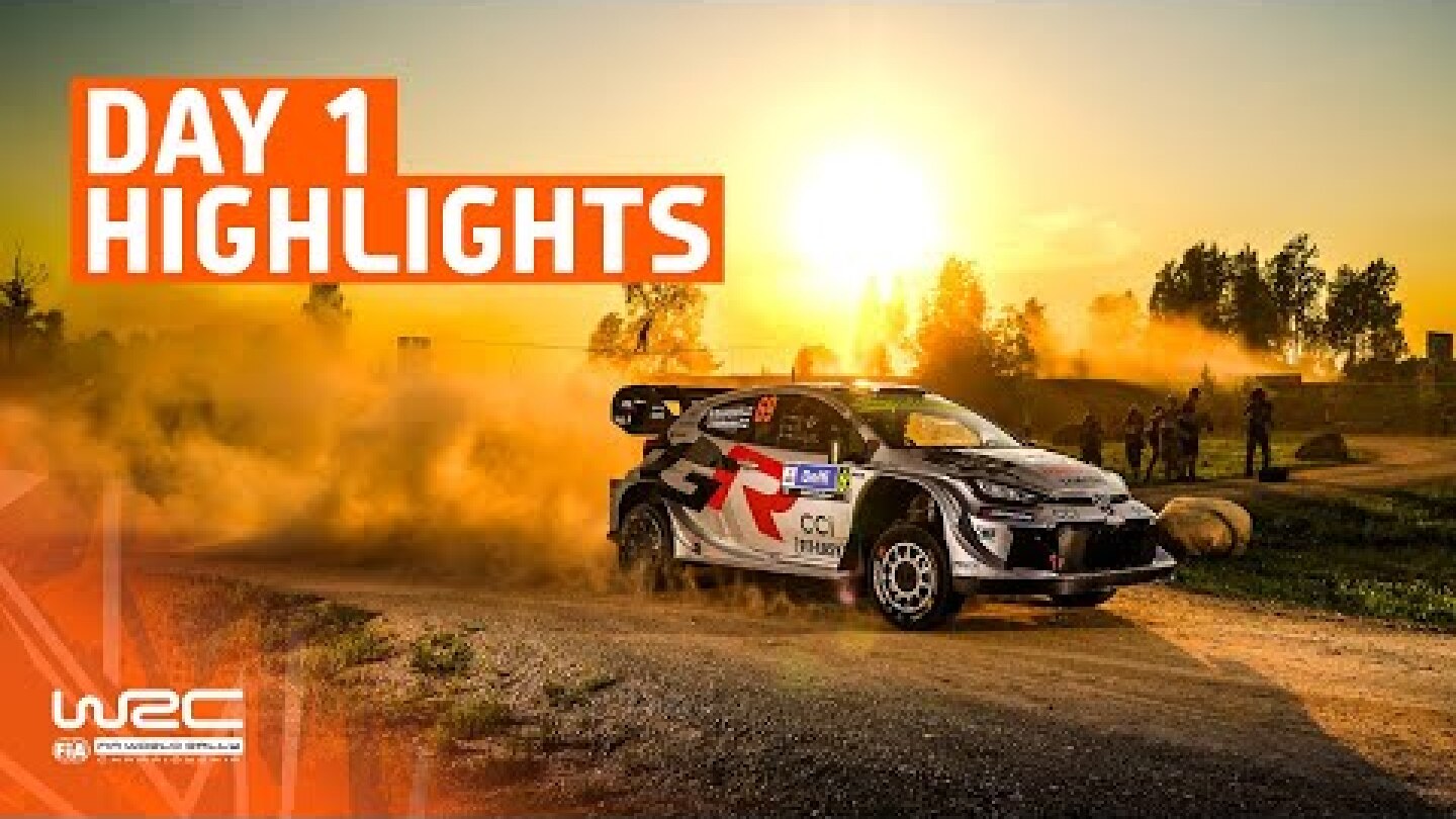Day 1 Highlights | WRC Delfi Rally Estonia 2025