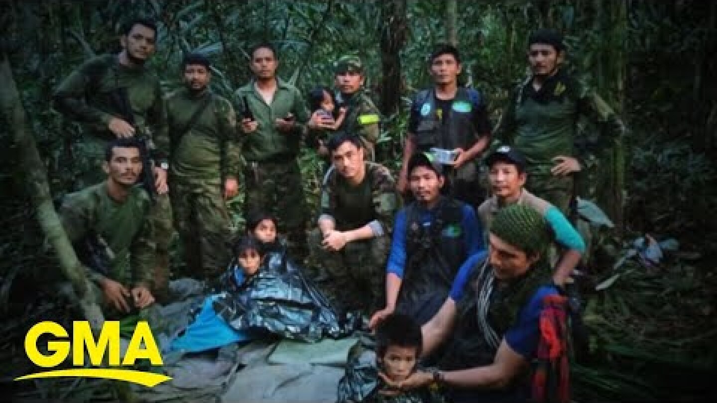 New details emerge on children found in Colombian jungle | GMA