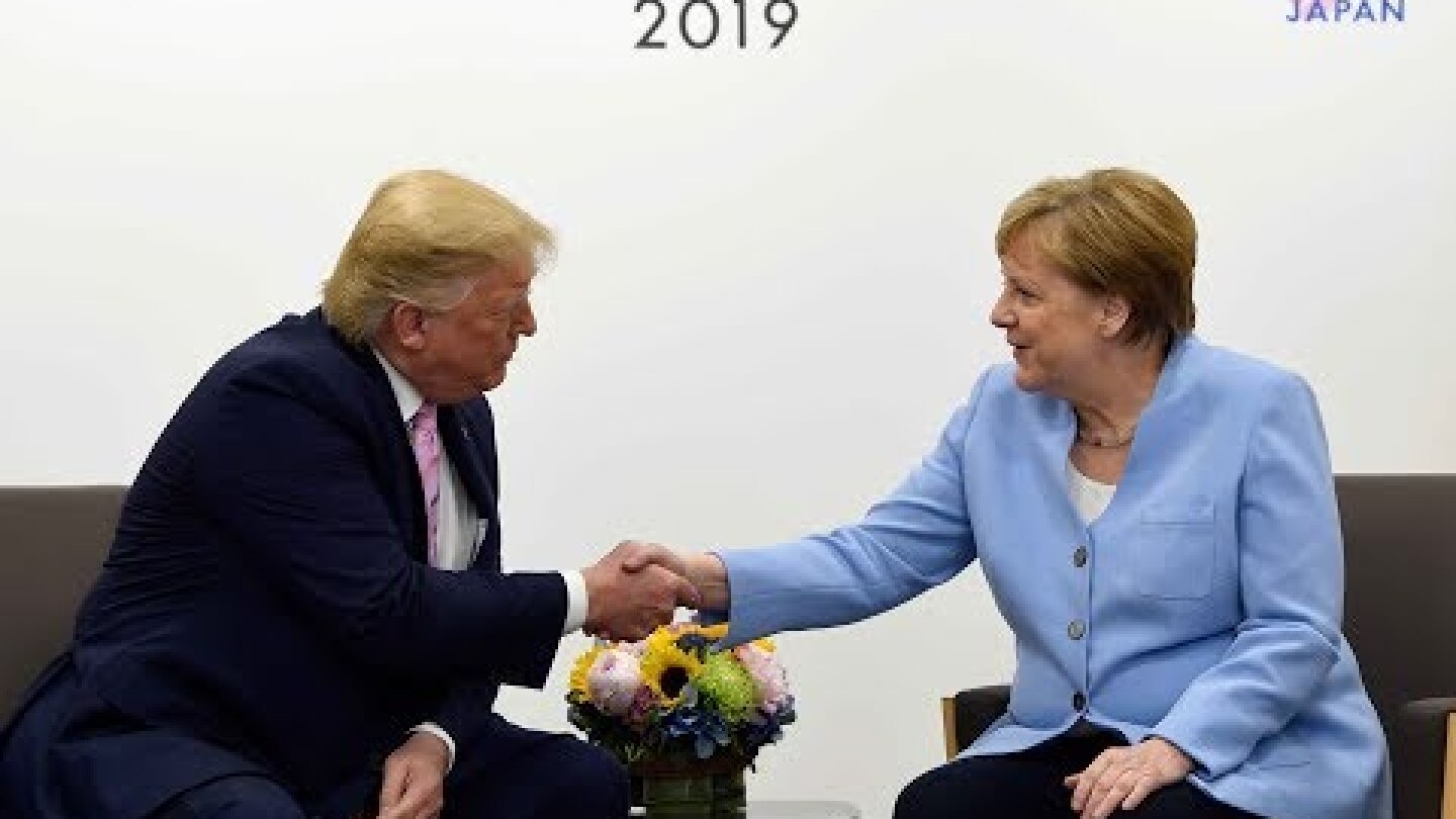 G20: Trump überrascht souveräne Merkel mit Schmeicheleien - Putin meckert