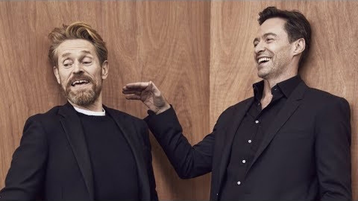 Actors on Actors: Hugh Jackman and Willem Dafoe (Full Video)