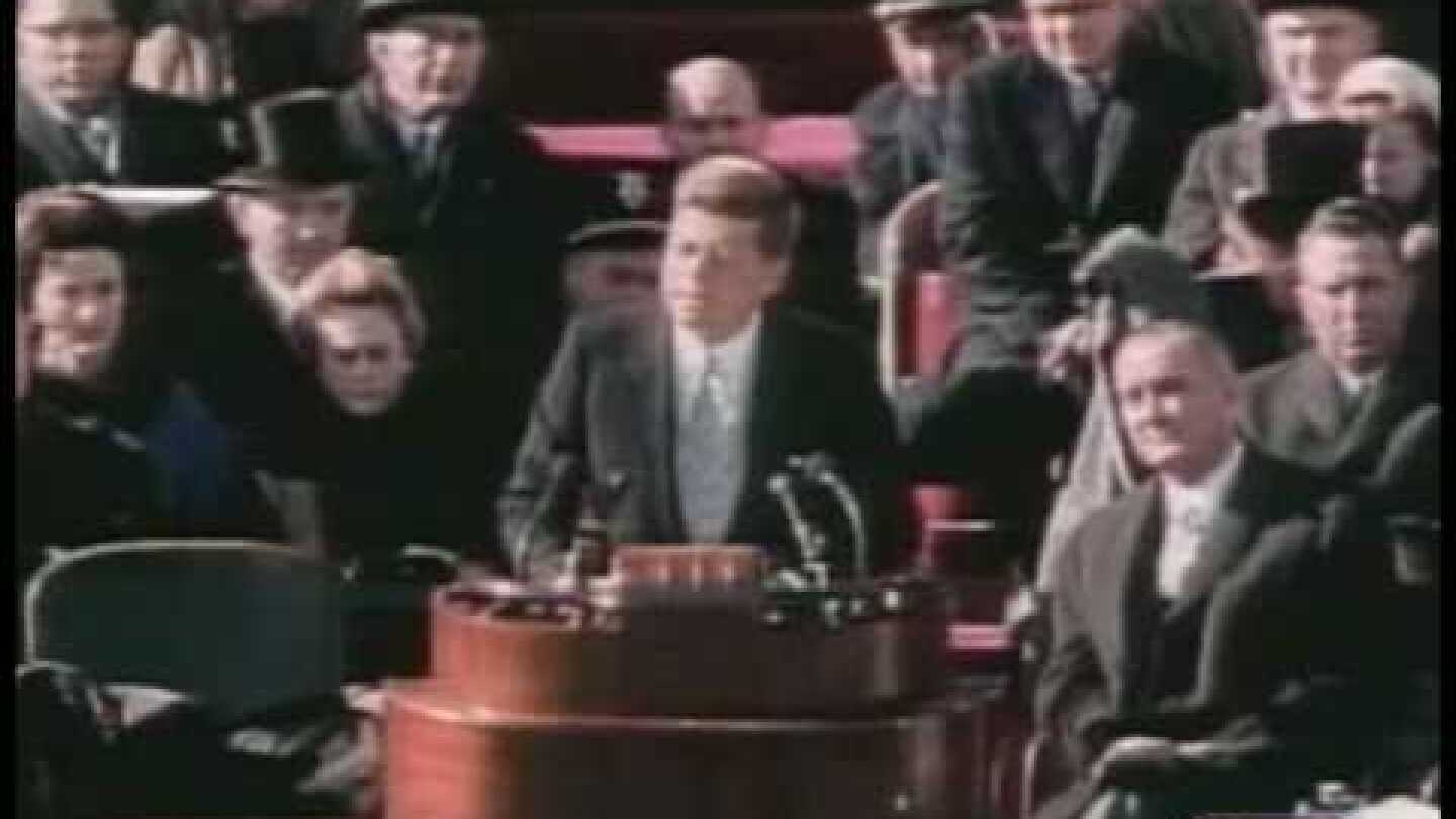 President John F. Kennedy Inaugural Address "Ask Not What Your Country Can Do For You"