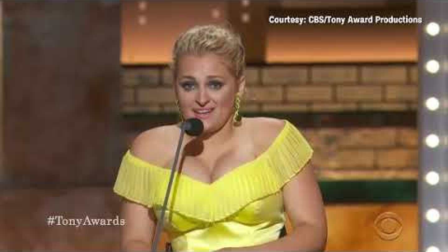 Ali Stroker first person in a wheelchair to win Tony Award