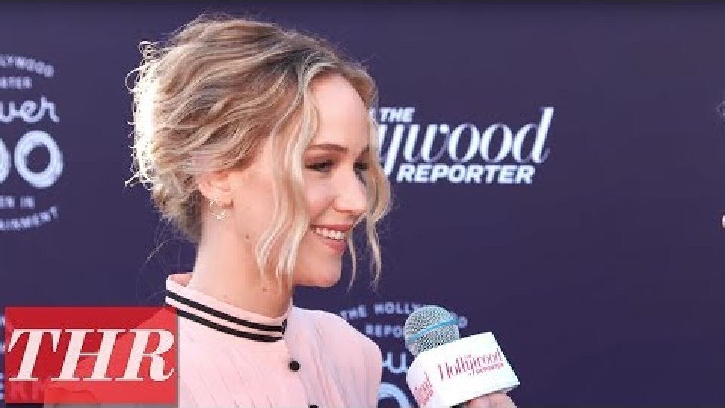 Jennifer Lawrence Talks Oprah & Angelina Jolie | Women in Entertainment 2017