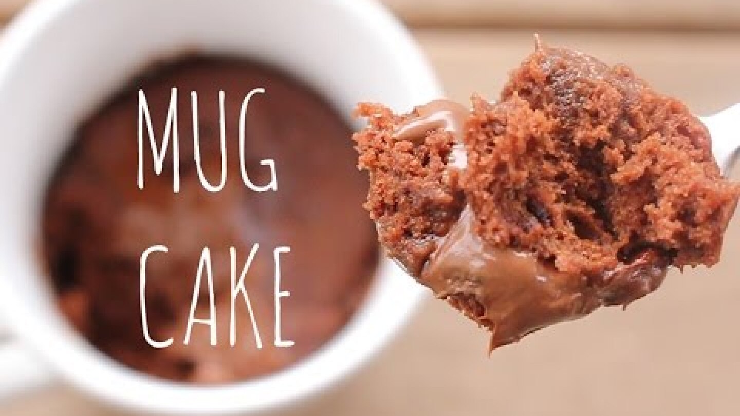 3-Minute Microwave Chocolate Mug Cake | sweetco0kiepie