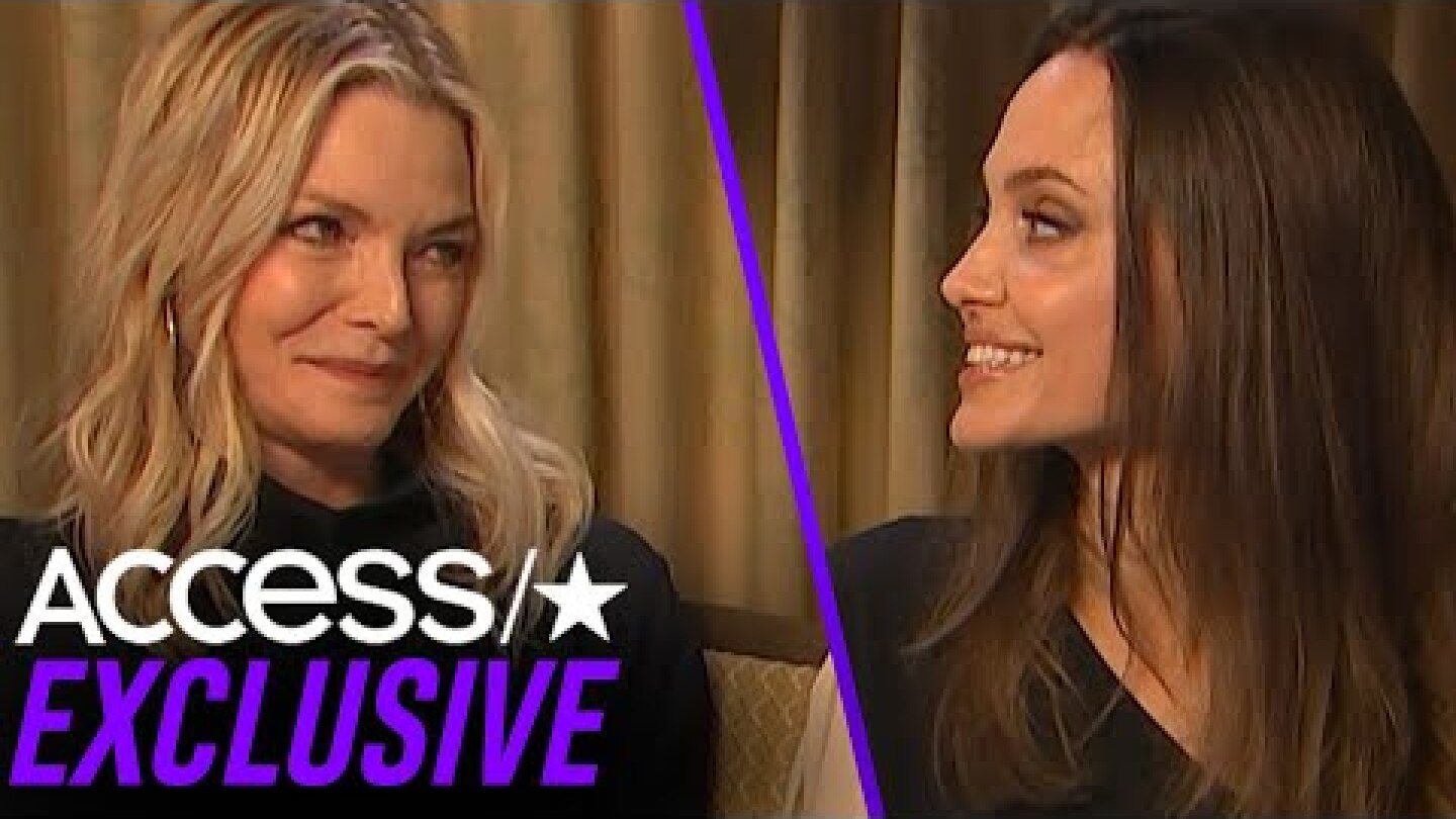 Angelina Jolie Admits She Had A 'Teen Crush' On 'Maleficent' Co-Star Michelle Pfeiffer