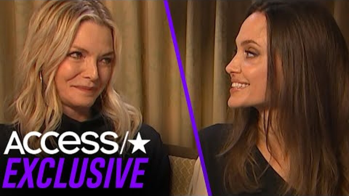 Angelina Jolie Admits She Had A 'Teen Crush' On 'Maleficent' Co-Star Michelle Pfeiffer