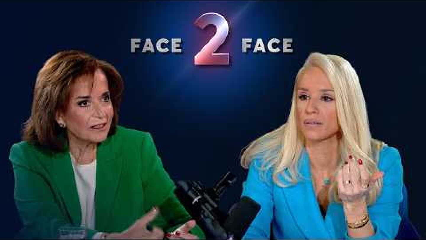 Η Ντόρα Μπακογιάννη Face2Face με την Κατερίνα Παναγοπούλου: «Νομίζω έχουμε πιάσει πάτο στη Βουλή»