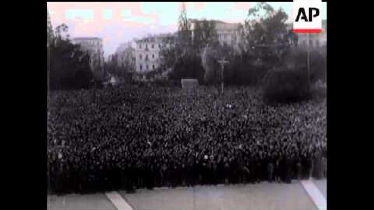 Churchill Visits Greece - 2nd Visit To Athens