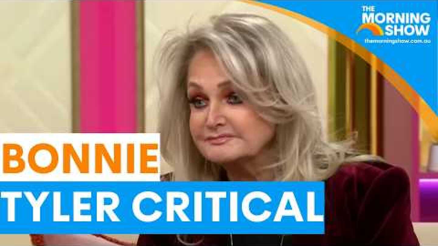 Bonnie Tyler in induced coma after surgery | The Morning Show