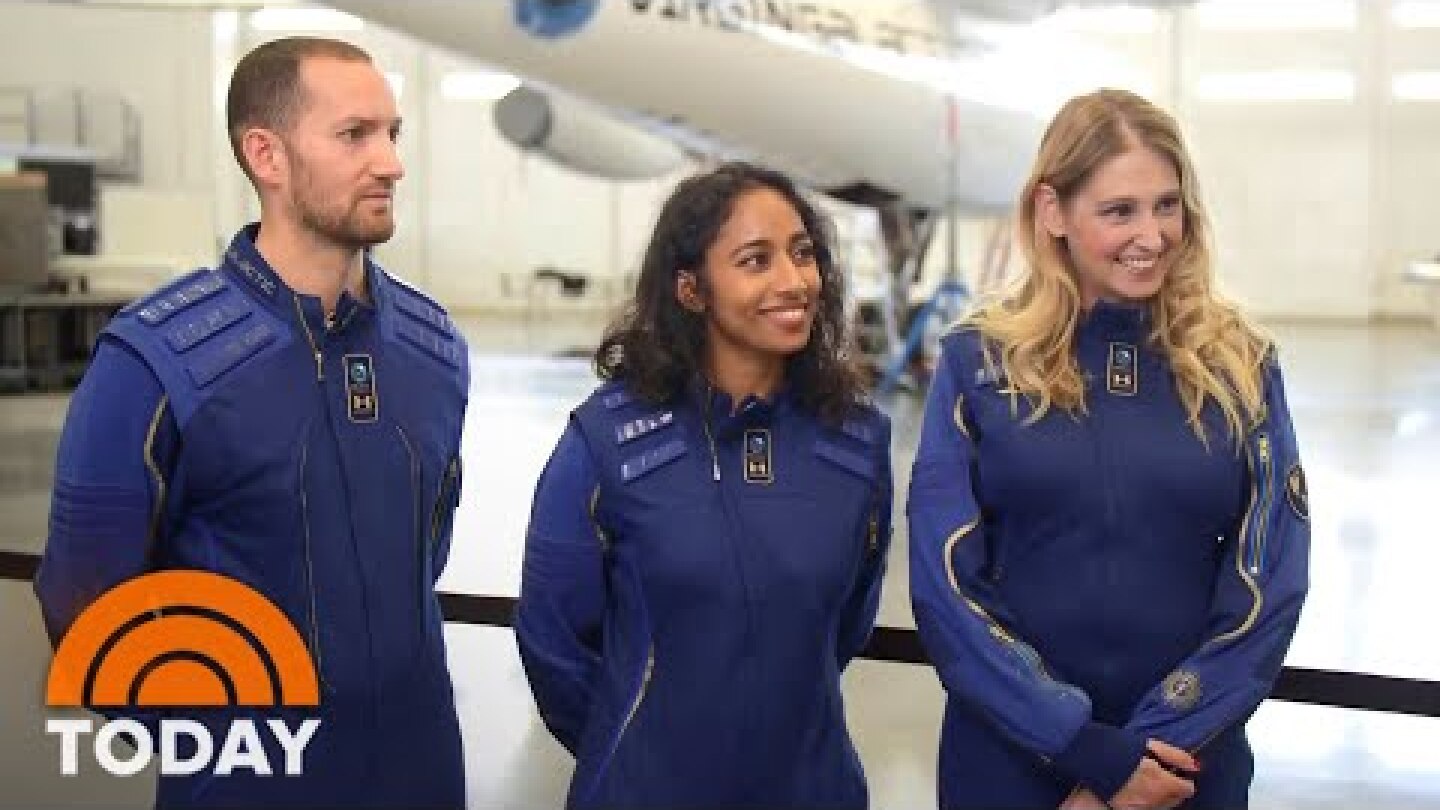 Exclusive: Meet Richard Branson's Crew Going To Space This Weekend