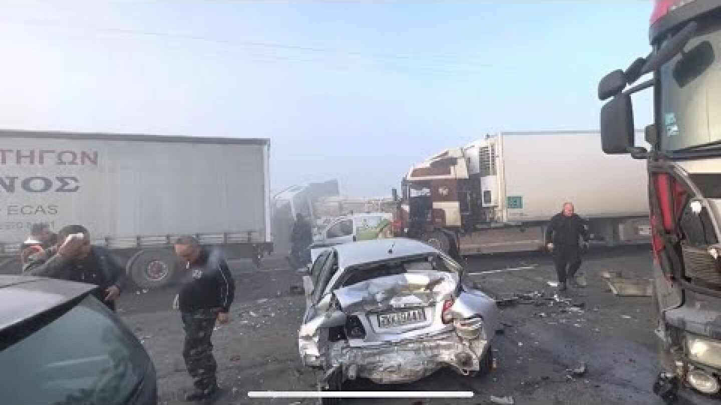 Καραμπόλα Αθηνών Λαμίας - 3/01/2023