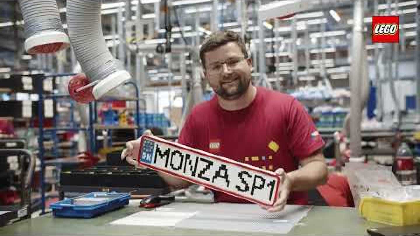 LEGO FERRARI MONZA SP1 I FULD STØRRELSE 😱