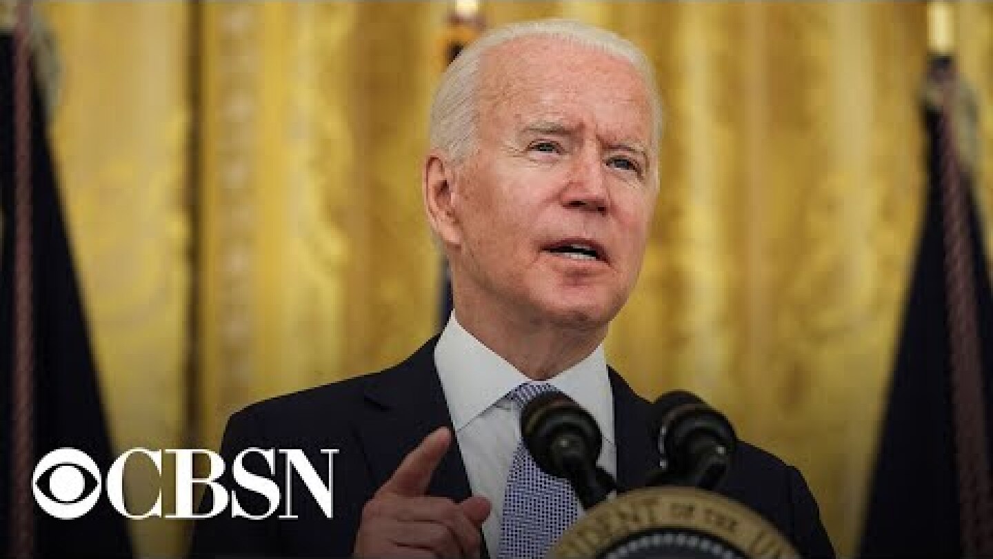 Biden addresses Afghanistan evacuation efforts