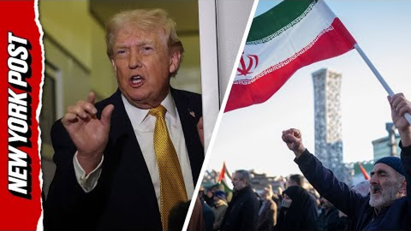 Trump Teases Possible US Involvement in Iran Protests