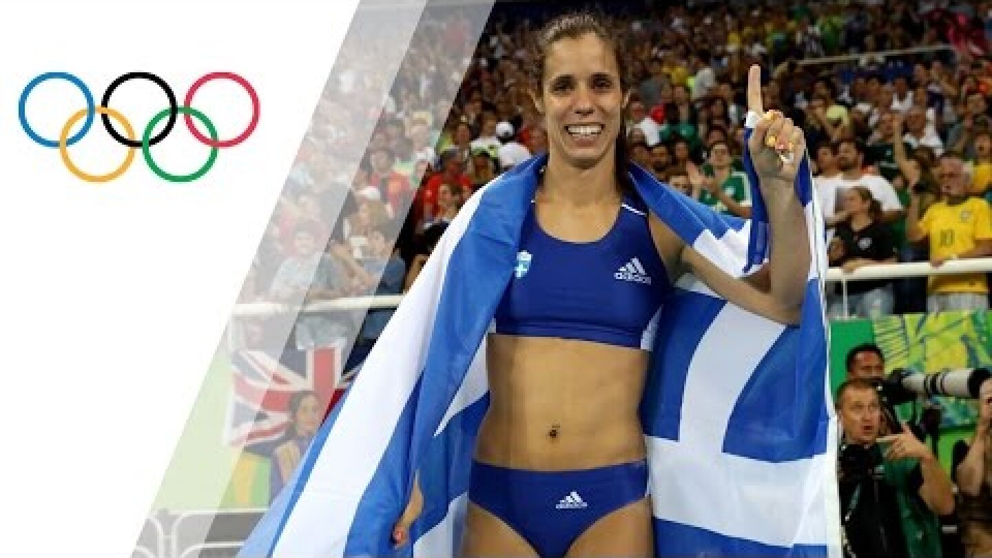 Gold for Greece's Stefanidi in Women's Pole Vault