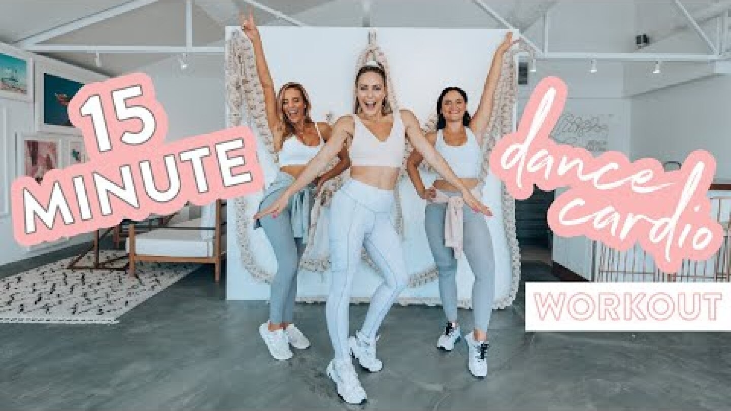 15 Minute Cardio Dance Workout to Burn Calories!