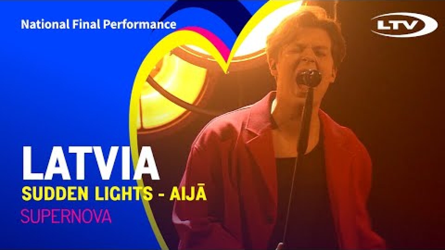 Sudden Lights - Aijā | Latvia 🇱🇻 | National Final Performance | Eurovision 2023