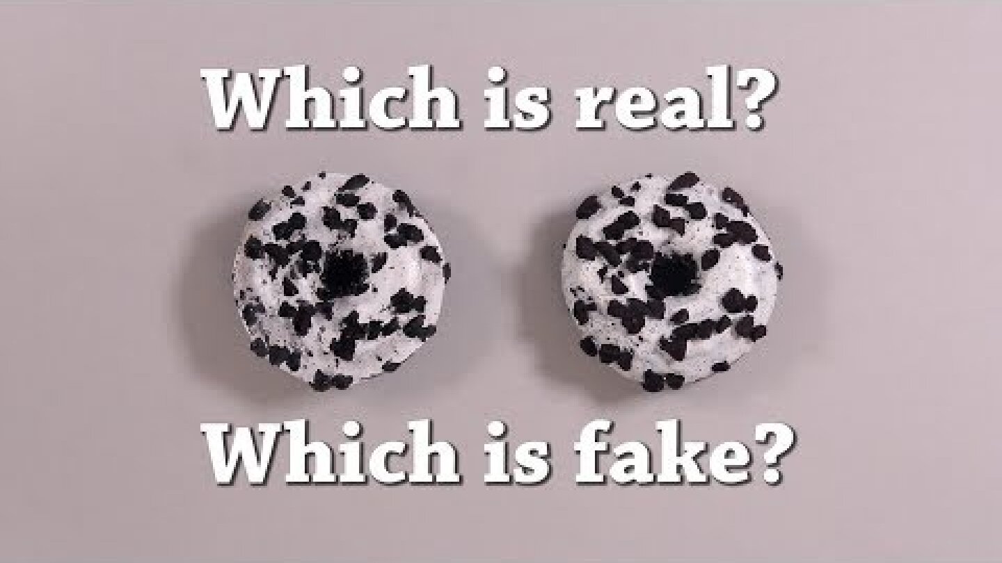 Fun Test: Which is Real? Oreo Donut Drawing Challenge!