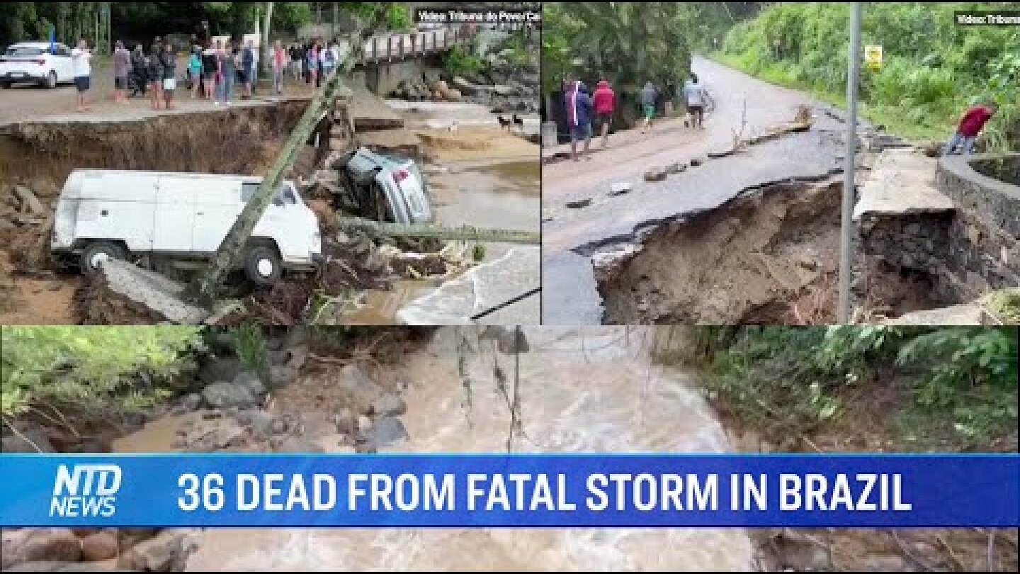 Just In: 36 Killed by Deadly Storm in Brazil, Carnival Cancelled in Certain Cities
