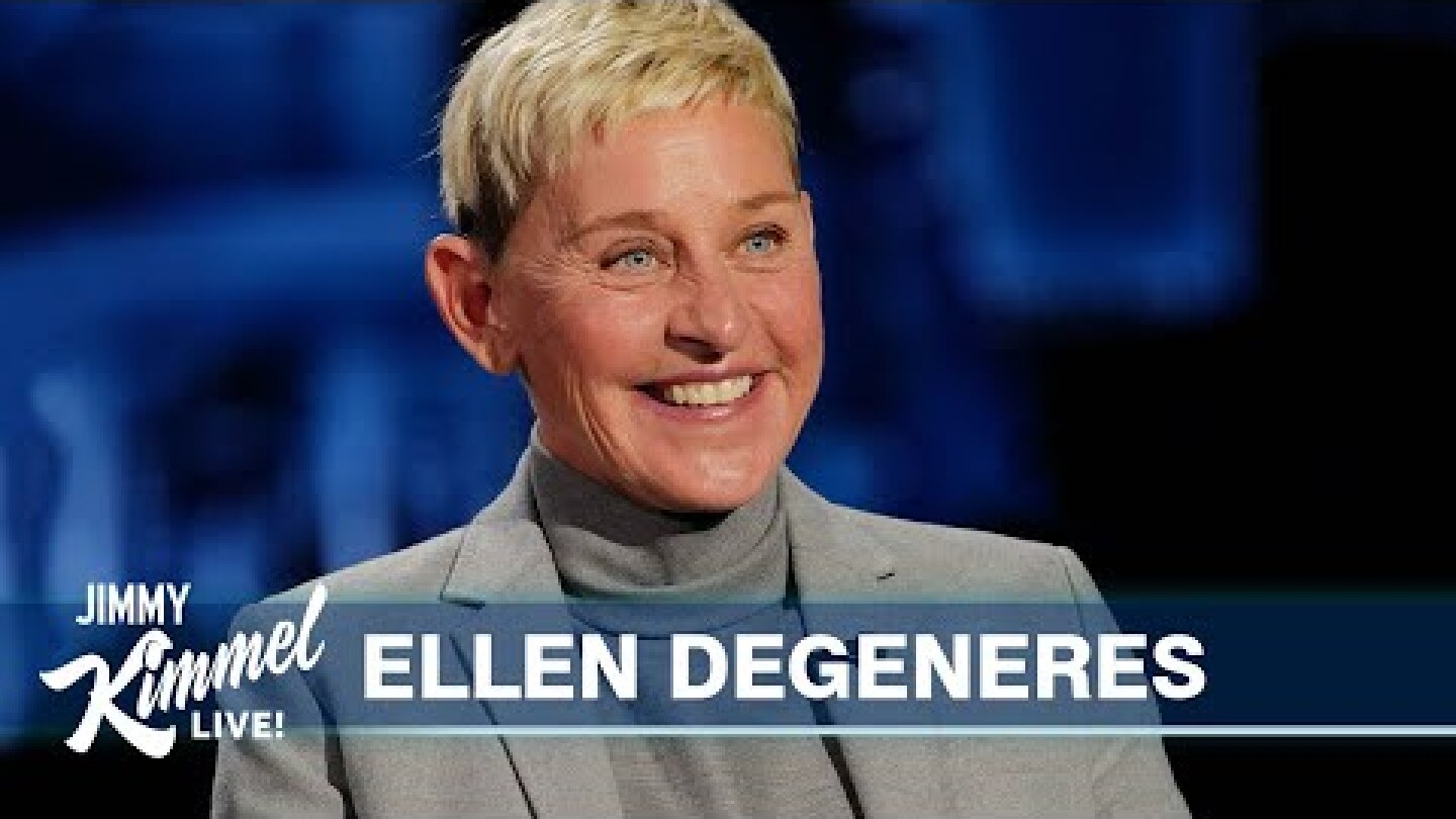Ellen DeGeneres on Portia’s Emergency Appendectomy & People Pushing Weed on Her
