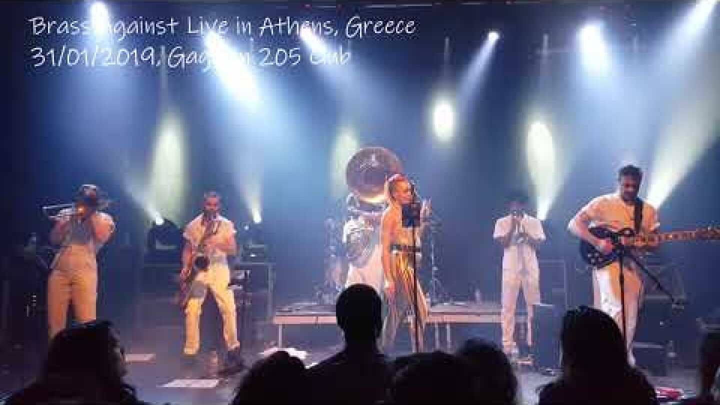 Brass Against Live In Athens, Greece