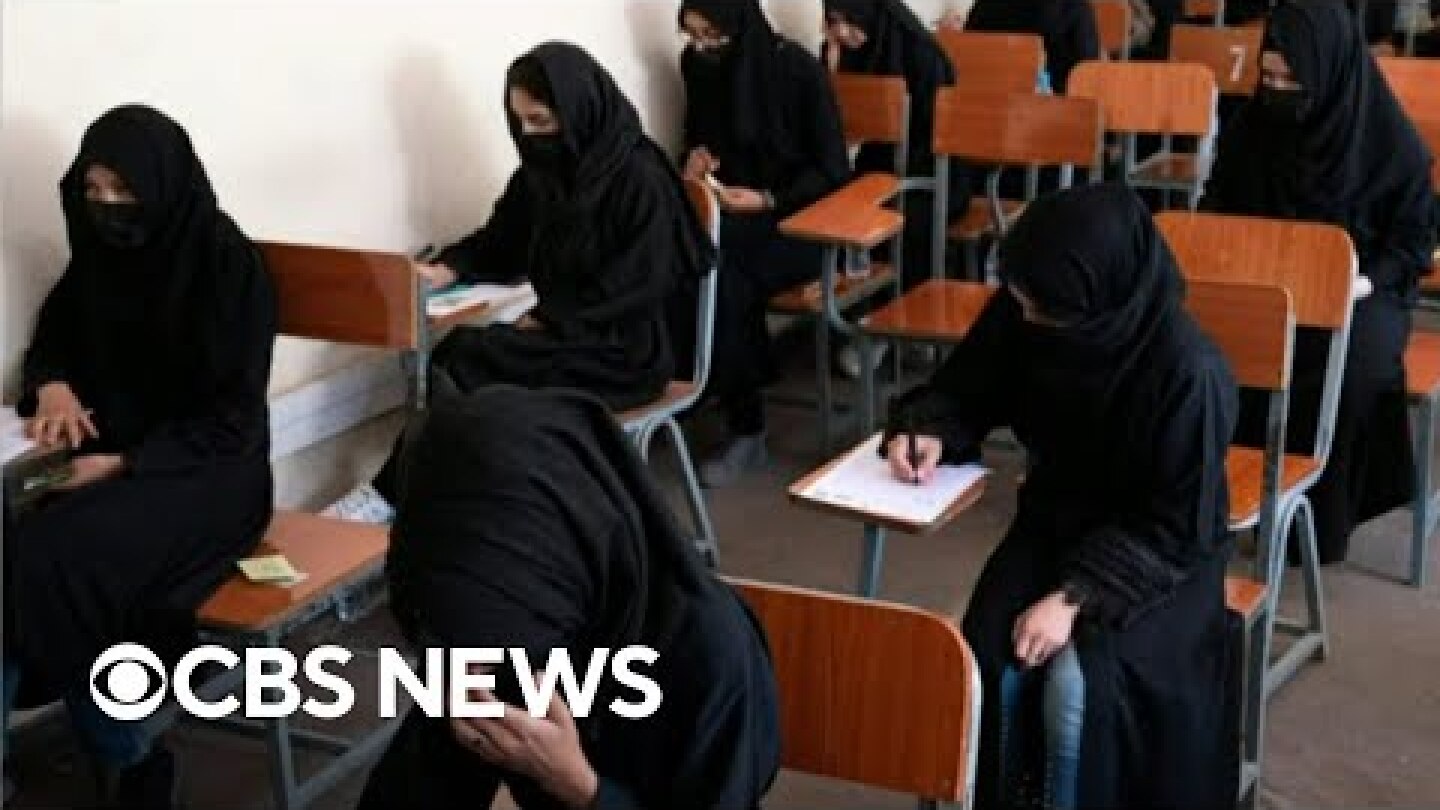 Taliban bans women in Afghanistan from university education