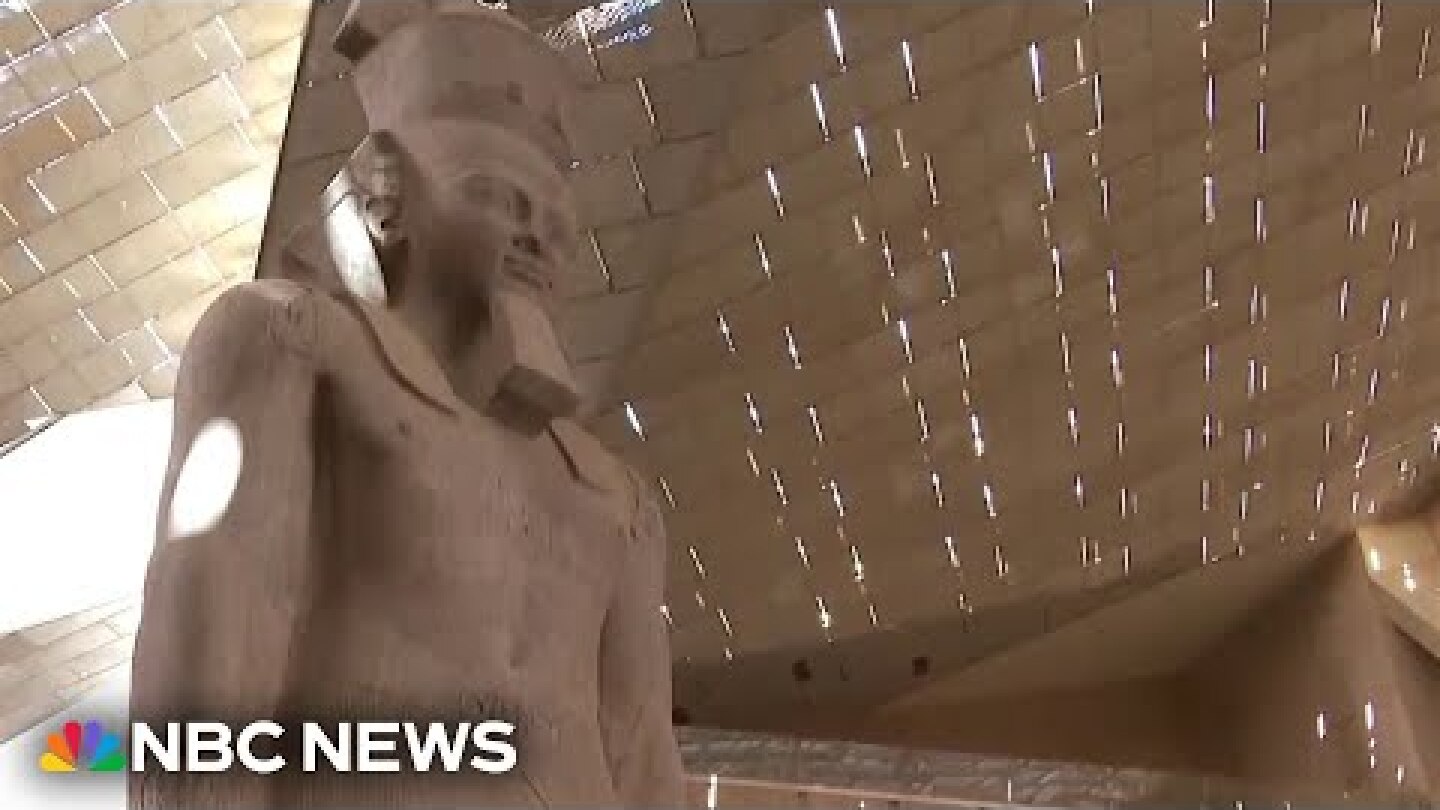 New Grand Egyptian Museum displays never-before-seen treasures