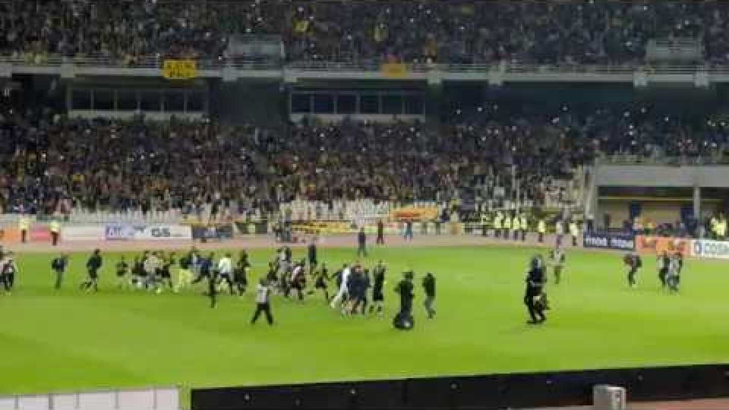 ΑΕΚ-Λεβαδειακός 2-0  -  Ο γύρος του θριάμβου