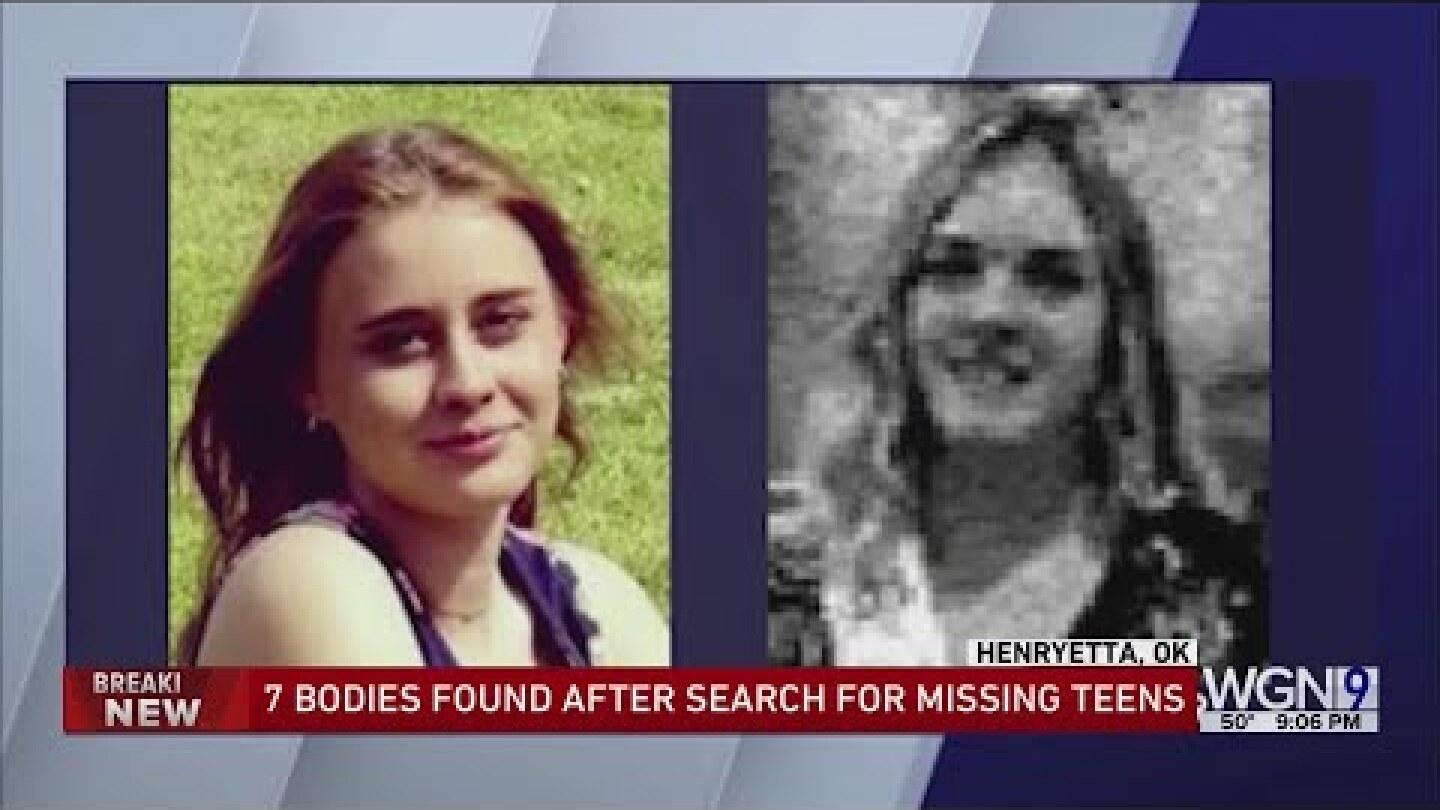 7 bodies found in search for two missing Oklahoma teens: authorities