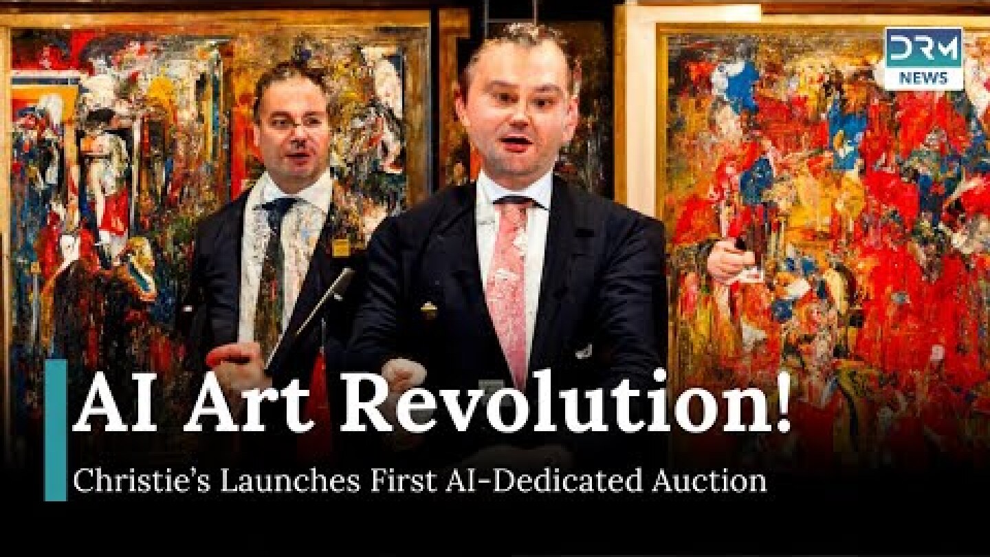 Christie’s Unveils Groundbreaking AI Art Auction: The Future of Creativity | DRM News | AJ1Z