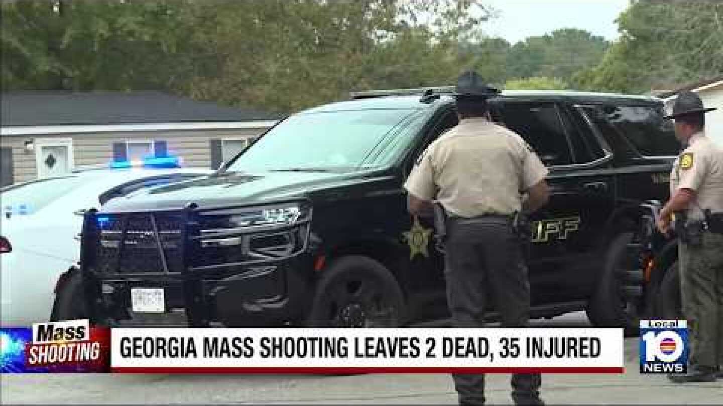 2 dead, 35 injured during block party shooting in Georgia