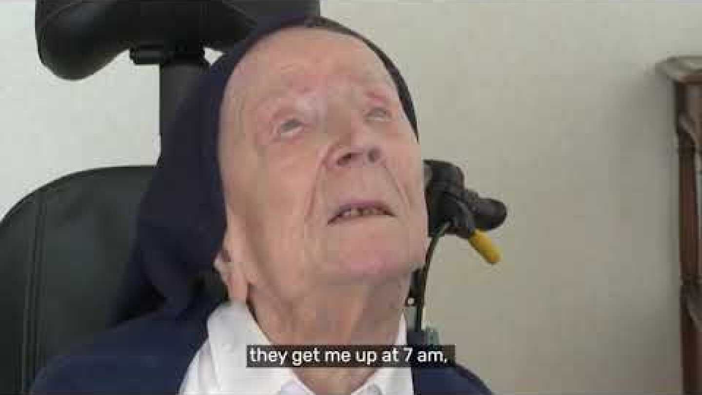 World’s oldest person confirmed as 118-year-old Sister André