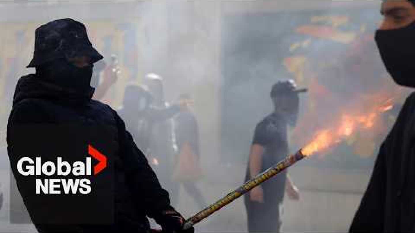 Student protests turn violent in Albania amid unrest across Europe