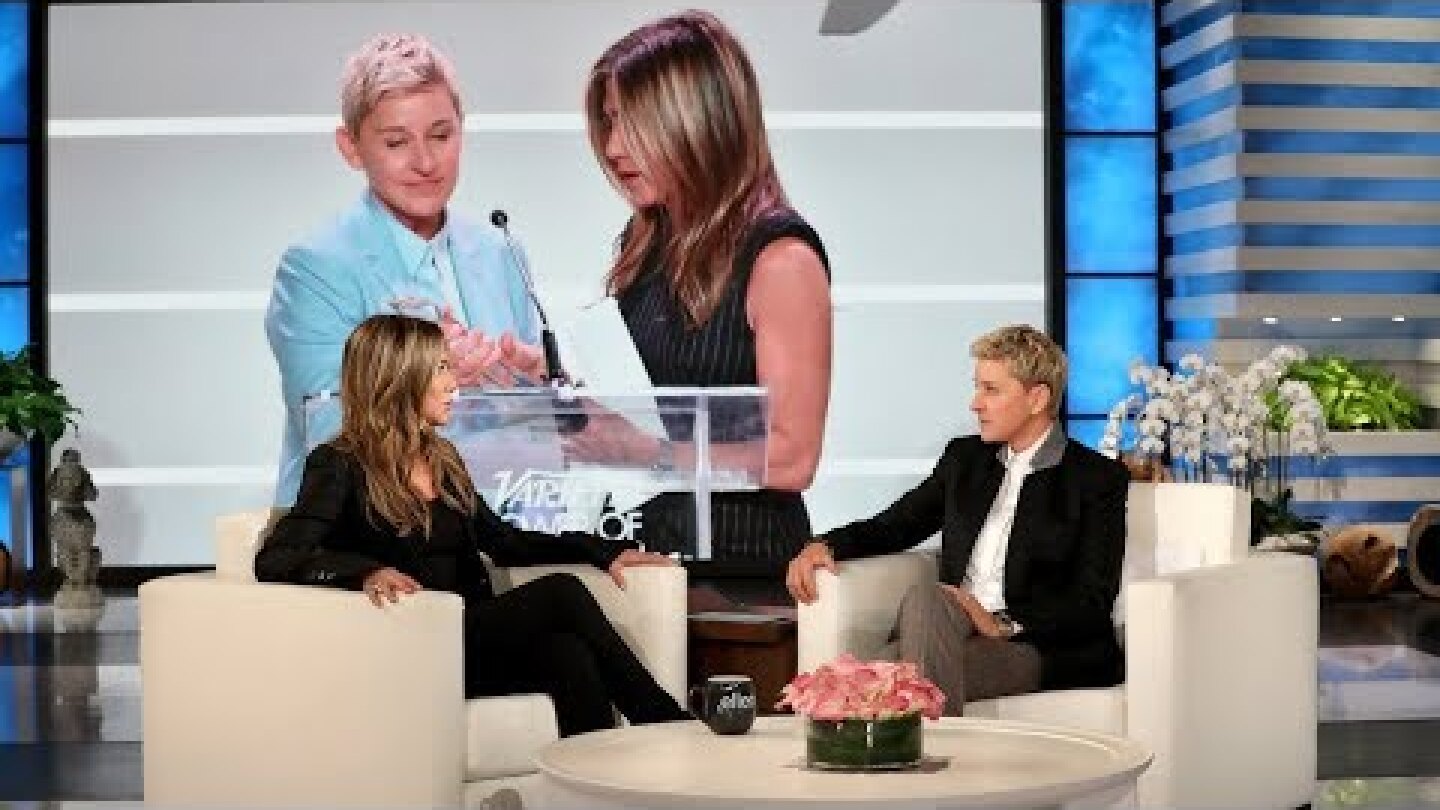 Ellen Grills Jennifer Aniston on Her 'Close Friend' Comments