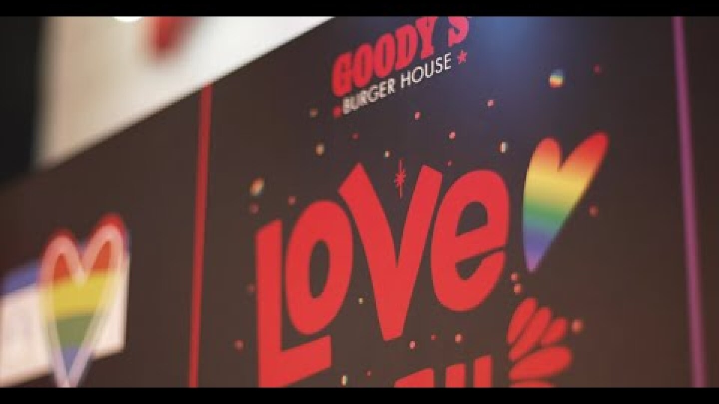 Love With Pride - Valentine's Day - Goody's Burger House
